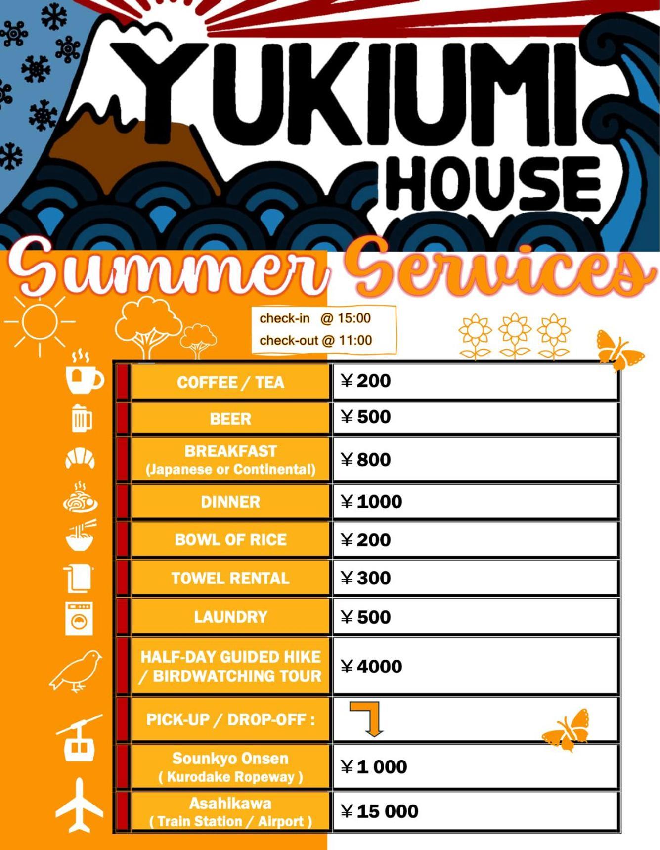 Yukiumi House Hostel Kamikava Kültér fotó